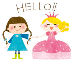 Lovely friends "Sarah & Sophie" sticker #3127803