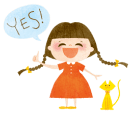 Lovely friends "Sarah & Sophie" sticker #3127810