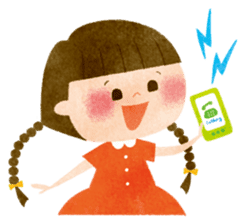 Lovely friends "Sarah & Sophie" sticker #3127812