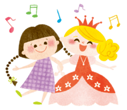 Lovely friends "Sarah & Sophie" sticker #3127819
