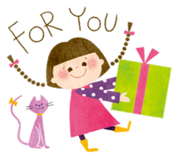 Lovely friends "Sarah & Sophie" sticker #3127820