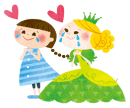 Lovely friends "Sarah & Sophie" sticker #3127825