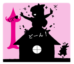 Silhouette Alice sticker #3127953