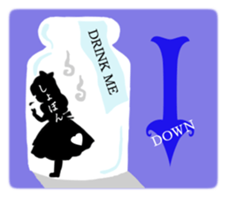 Silhouette Alice sticker #3127954