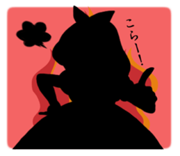 Silhouette Alice sticker #3127965