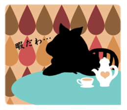 Silhouette Alice sticker #3127969