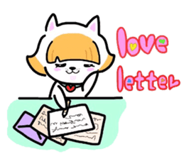 (B.B.B) ss2 Love white paper of Tamami sticker #3127988