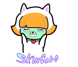 (B.B.B) ss2 Love white paper of Tamami sticker #3127989