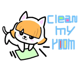 (B.B.B) ss2 Love white paper of Tamami sticker #3128001