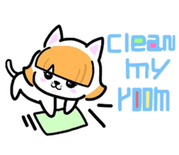 (B.B.B) ss2 Love white paper of Tamami sticker #3128001