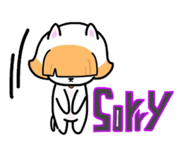 (B.B.B) ss2 Love white paper of Tamami sticker #3128002