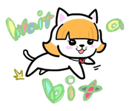 (B.B.B) ss2 Love white paper of Tamami sticker #3128005