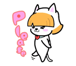 (B.B.B) ss2 Love white paper of Tamami sticker #3128007