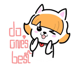 (B.B.B) ss2 Love white paper of Tamami sticker #3128009