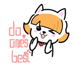 (B.B.B) ss2 Love white paper of Tamami sticker #3128009