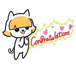 (B.B.B) ss2 Love white paper of Tamami sticker #3128010