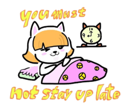 (B.B.B) ss2 Love white paper of Tamami sticker #3128011