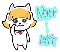 (B.B.B) ss2 Love white paper of Tamami sticker #3128012