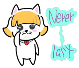 (B.B.B) ss2 Love white paper of Tamami sticker #3128012