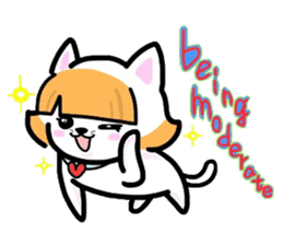 (B.B.B) ss2 Love white paper of Tamami sticker #3128014