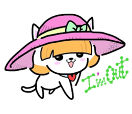 (B.B.B) ss2 Love white paper of Tamami sticker #3128018