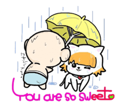 (B.B.B) ss2 Love white paper of Tamami sticker #3128023