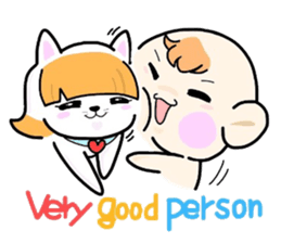 (B.B.B) ss2 Love white paper of Tamami sticker #3128025