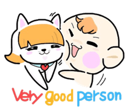 (B.B.B) ss2 Love white paper of Tamami sticker #3128025