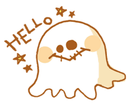 Little ghost! sticker #3128427