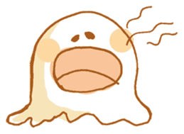 Little ghost! sticker #3128435