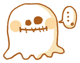 Little ghost! sticker #3128465