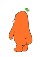 Dreaming Gorilla sticker #3128910