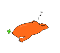 Dreaming Gorilla sticker #3128911