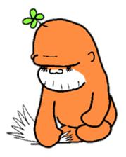 Dreaming Gorilla sticker #3128923