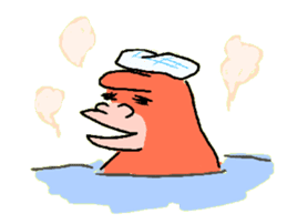 Dreaming Gorilla sticker #3128925