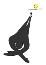 Dreaming Gorilla sticker #3128945