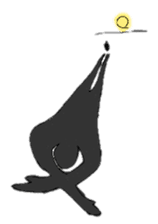 Dreaming Gorilla sticker #3128945