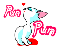 Cuto little cat (kawaii love Version) sticker #3129114