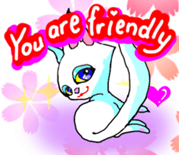 Cuto little cat (kawaii love Version) sticker #3129119