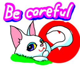 Cuto little cat (kawaii love Version) sticker #3129122