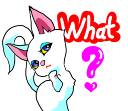 Cuto little cat (kawaii love Version) sticker #3129133