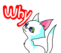 Cuto little cat (kawaii love Version) sticker #3129135