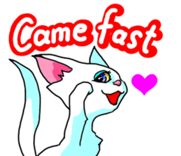 Cuto little cat (kawaii love Version) sticker #3129145