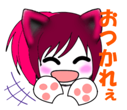 KIA'S NEKOMIMI sticker #3129415
