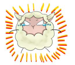 should love sheep sticker #3129485