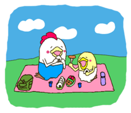 There is a chicken2 sticker #3129613