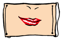 One in two 1+1=1(female version) sticker #3130200