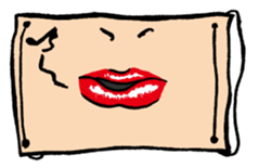 One in two 1+1=1(female version) sticker #3130212