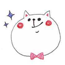 cat ball pen sticker sticker #3130553