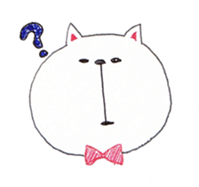cat ball pen sticker sticker #3130560